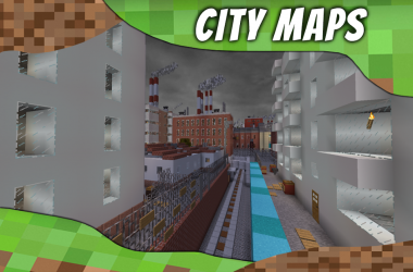 Captura 4 City maps for MCPE. Modern city map. android