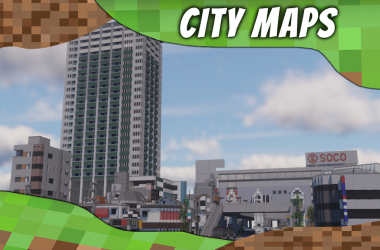 Captura 13 City maps for MCPE. Modern city map. android