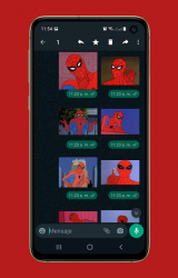 Screenshot 5 Stickers del Arácnido android