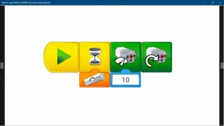 Captura de Pantalla 4 UAV for Lego WeDo 2.0 45300 instruction with programs windows