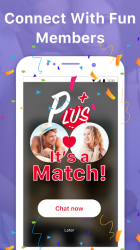 Captura de Pantalla 4 Dating For Curvy Singles Meet, Chat & Hookup: PLUS android