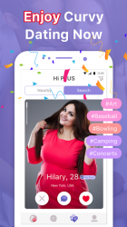 Screenshot 5 Dating For Curvy Singles Meet, Chat & Hookup: PLUS android