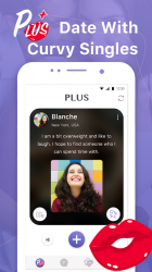 Captura 8 Dating For Curvy Singles Meet, Chat & Hookup: PLUS android