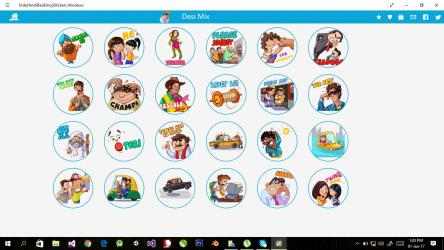 Imágen 2 Desi & Filmi Emoji Stickers for Facebook & All SNS windows