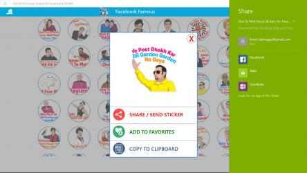 Imágen 5 Desi & Filmi Emoji Stickers for Facebook & All SNS windows