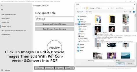 Screenshot 7 PDF Converter For Office : PDF to Word(Docx),XLS,PPTX,HTML,TXT & Word To PDF ,Images To PDF ,Excel to PDF ,OCR PDF windows