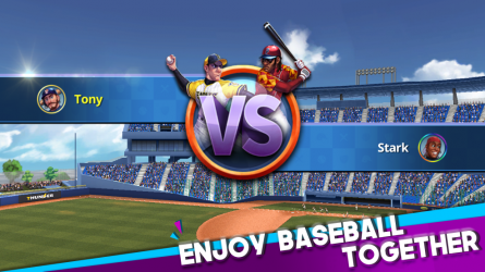 Captura de Pantalla 2 Baseball Clash: Real-time game android