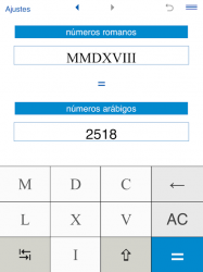Screenshot 10 Conversión de números romanos Pro android