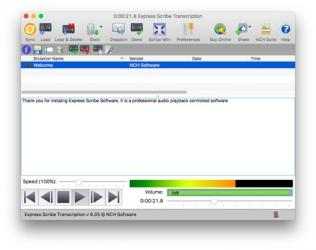 Imágen 3 Express Scribe Free Transcription Software for Mac mac