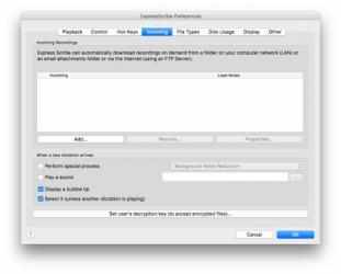 Captura de Pantalla 2 Express Scribe Free Transcription Software for Mac mac