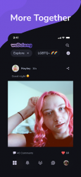 Screenshot 2 weBelong:  Social media LGBTQ android