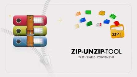 Screenshot 1 Easy Unrar - ZArchiver, Unzip & Zip, gzip, 7zip windows