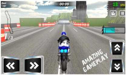 Capture 3 Bike Racer City Highway - Motorcycle Stunts Racing windows