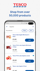 Screenshot 2 Tesco Grocery & Clubcard android