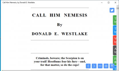 Captura de Pantalla 7 Call Him Nemesis, by Donald E. Westlake windows