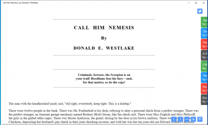 Screenshot 1 Call Him Nemesis, by Donald E. Westlake windows