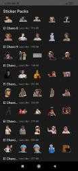 Screenshot 13 Stickers de El Chavo del 8 Animados para WhatsApp android