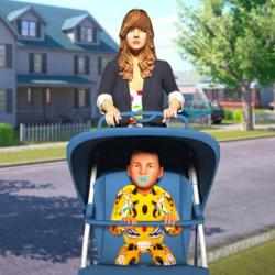 Screenshot 1 Virtual Mother Simulator:Single Mom Vs Babysitter android