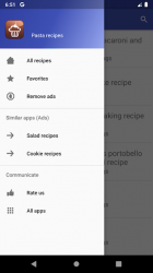 Captura de Pantalla 9 Pasta recipes for free app offline with photo android