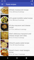 Imágen 2 Pasta recipes for free app offline with photo android