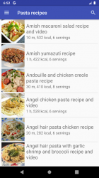 Screenshot 5 Pasta recipes for free app offline with photo android