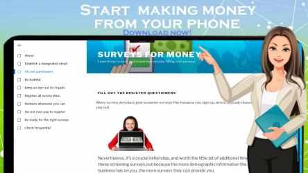 Screenshot 2 Make money! Paid Surveys and Apps that pay you Guide windows