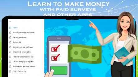 Capture 3 Make money! Paid Surveys and Apps that pay you Guide windows