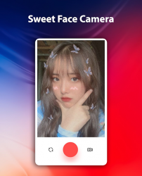 Captura de Pantalla 2 Sweet Face Camera android