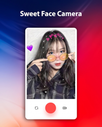 Captura de Pantalla 8 Sweet Face Camera android