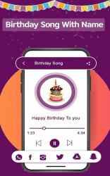 Imágen 13 Canción de feliz cumpleaños con nombre en telugu android