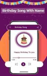 Screenshot 9 Canción de feliz cumpleaños con nombre en telugu android