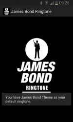 Captura de Pantalla 3 James Bond Ringtone android