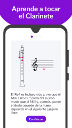 Screenshot 5 Clarinete: Practicar & Tocar - tonestro android