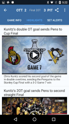 Captura de Pantalla 7 Sports Alerts - NHL edition android