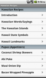 Screenshot 2 Hawaiian Recipes Free android