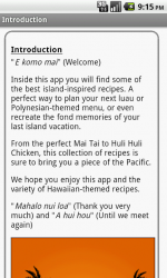 Capture 3 Hawaiian Recipes Free android