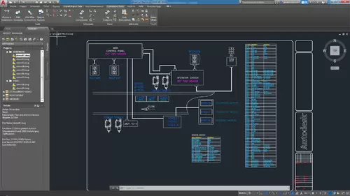 Screenshot 3 AutoCAD windows