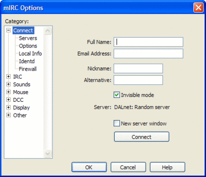 Captura 3 mIRC windows