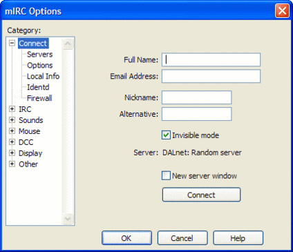 Screenshot 3 mIRC windows