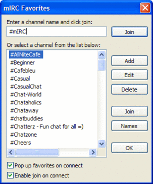 Screenshot 4 mIRC windows