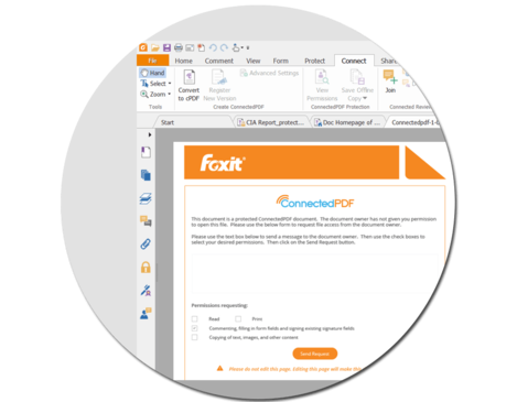 Captura 4 Foxit Reader windows