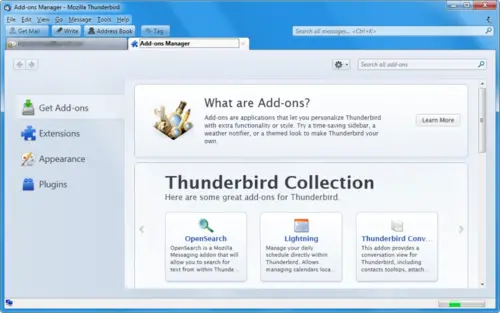 Captura de Pantalla 2 Thunderbird windows